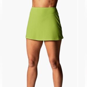 Tavi Active Yoga/Tennis Lime Skort/Skirt